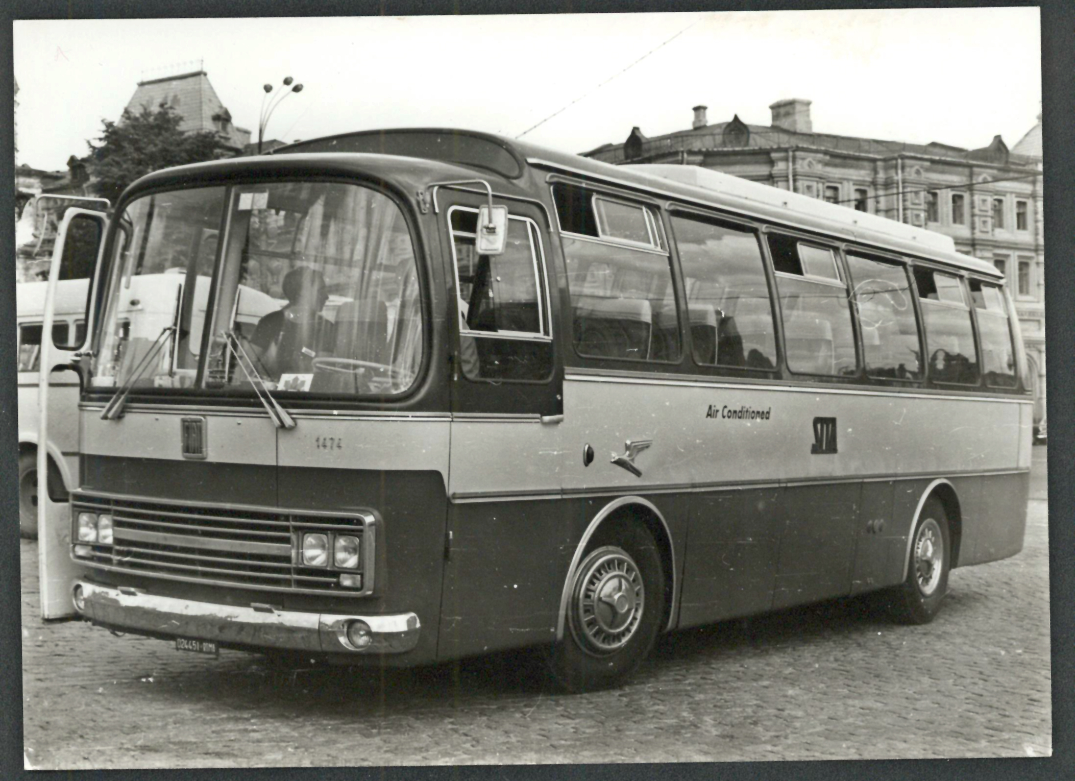 Autobus italiani anni ''50/''80 ripresi a Mosca